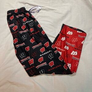 Wisconsin Badgers Lounge Pants, Men’s size small, NWT!
